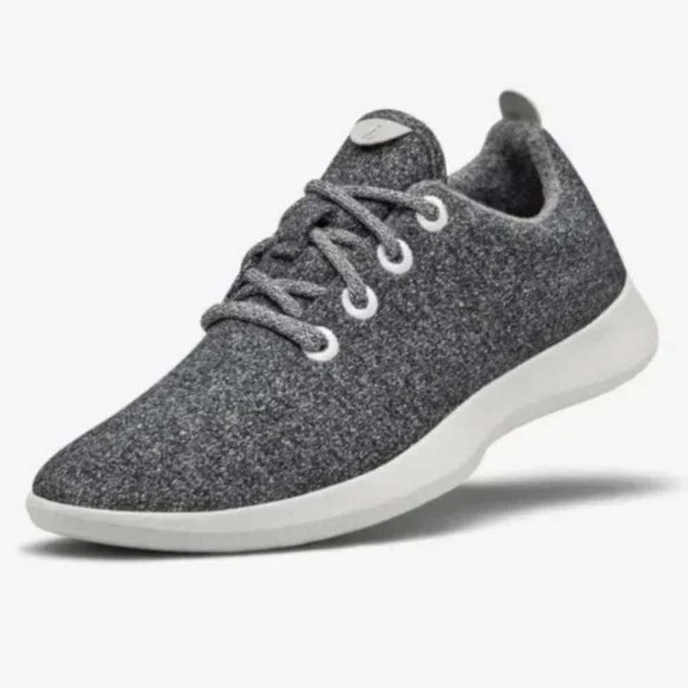 Allbirds Merino Wool Runners Lace Sneakers Grey 7